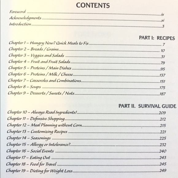 3 For $13! Corn Free Cookbook & Survival Guide Book For the Corn Intolerant - Picture 7 of 12